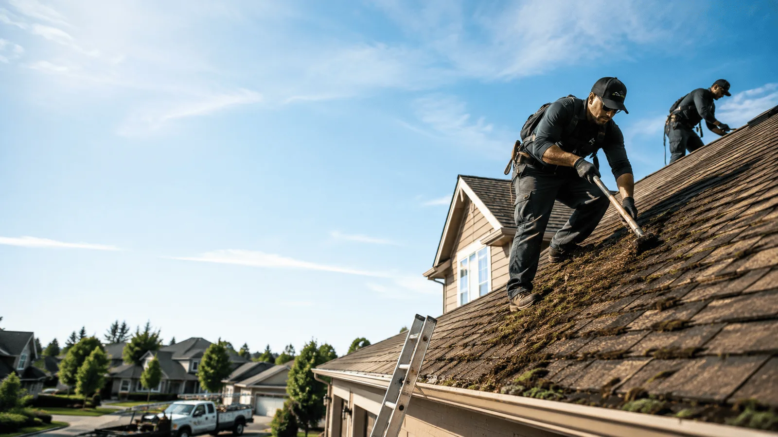 Roof Moss Removal in Eudora, KS near me